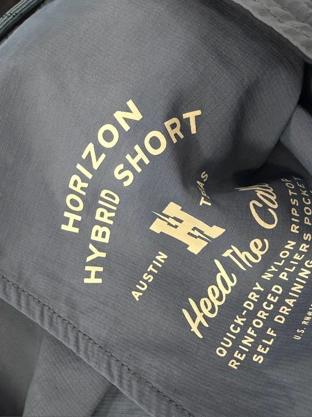 Howler Brothers Horizon Hybrid Shorts Blue Men’s Size 36